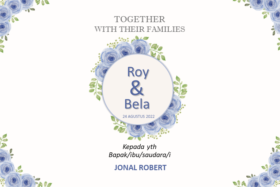 Full Of Love Wedding Invitation